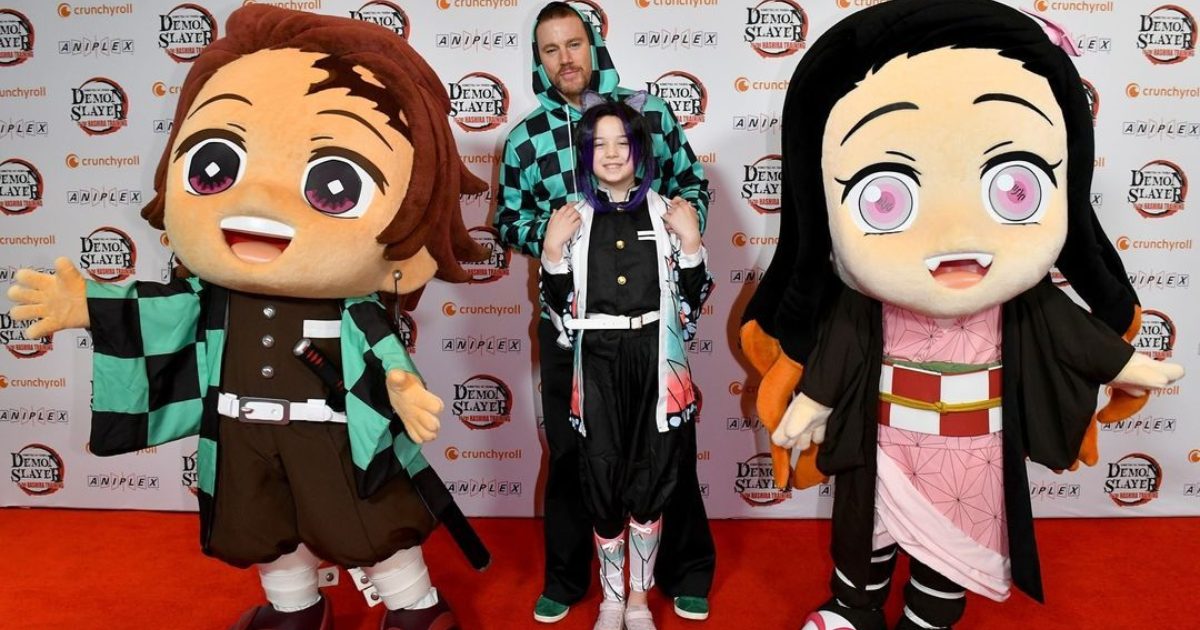 Is Channing Tatum in the anime or the movie?